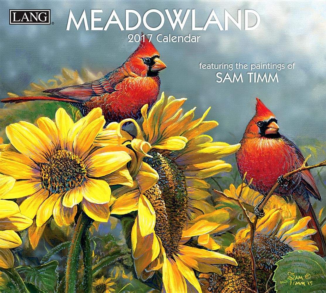 Solve LANG 2017 Wall Calendar Meadowland jigsaw puzzle online with 255