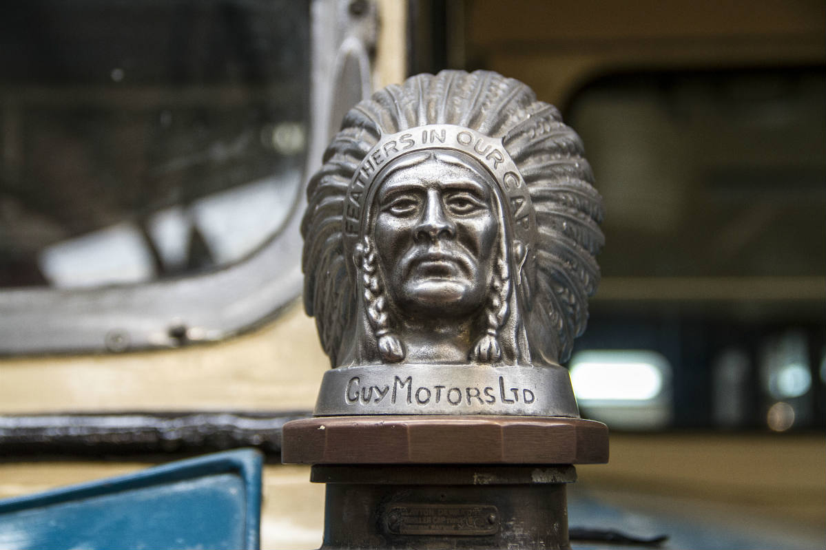 Solve birkenhead bus and tram museum 16032014 guy vehicles mascot