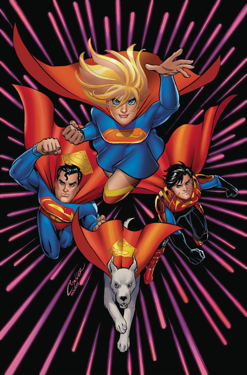 Solve SUPERGIRL... SUPERMAN... KRYPTO and SUPERBOY jigsaw puzzle online