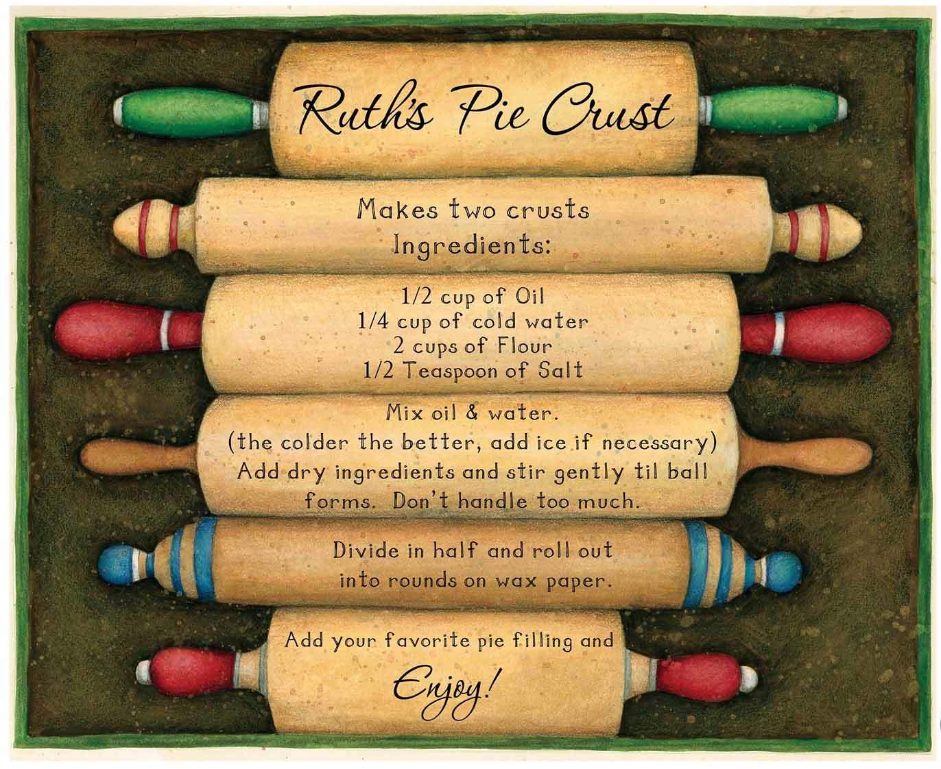 Solve Ruth's Pie Crust jigsaw puzzle online with 238 pieces