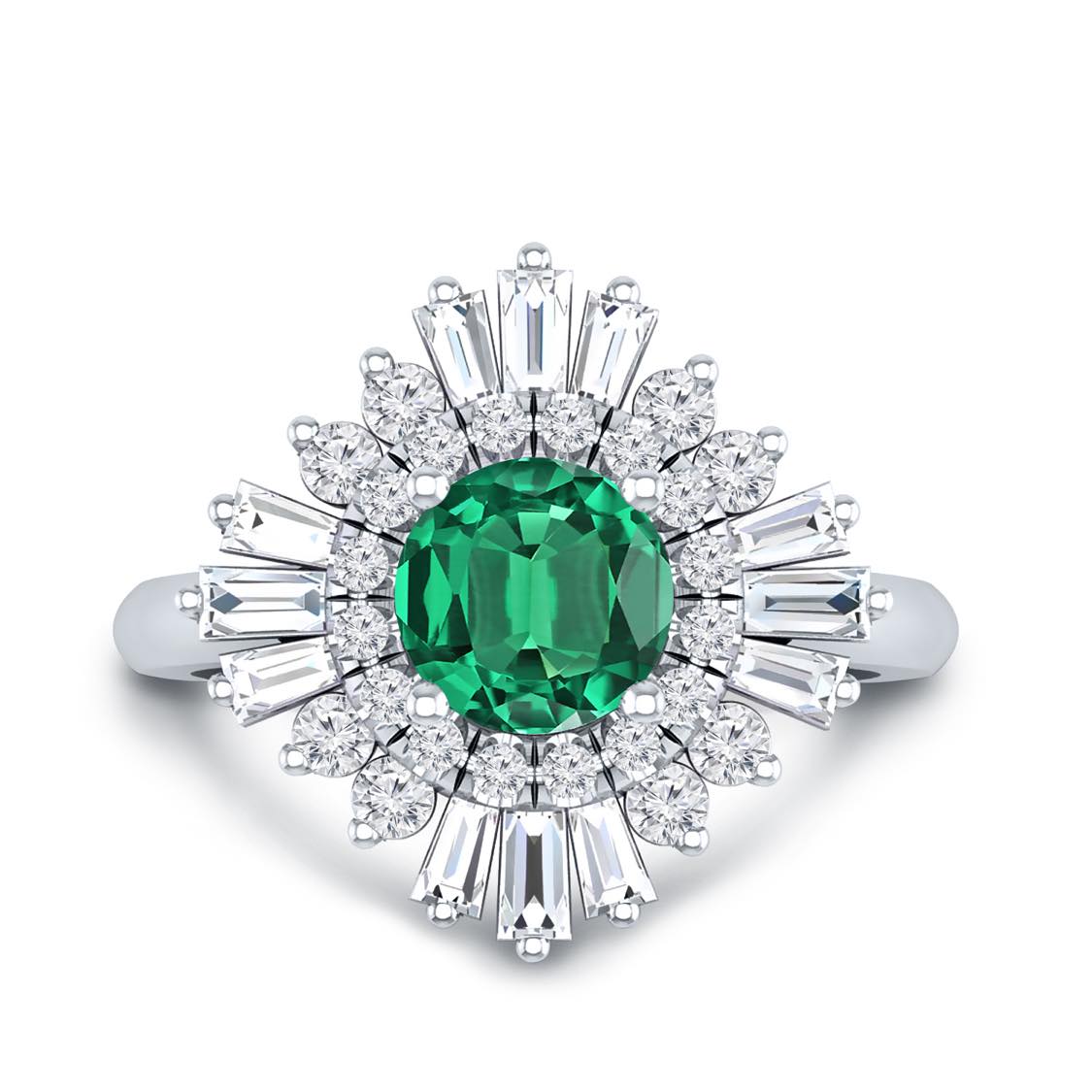 Solve Emerald & Ice jigsaw puzzle online with 64 pieces