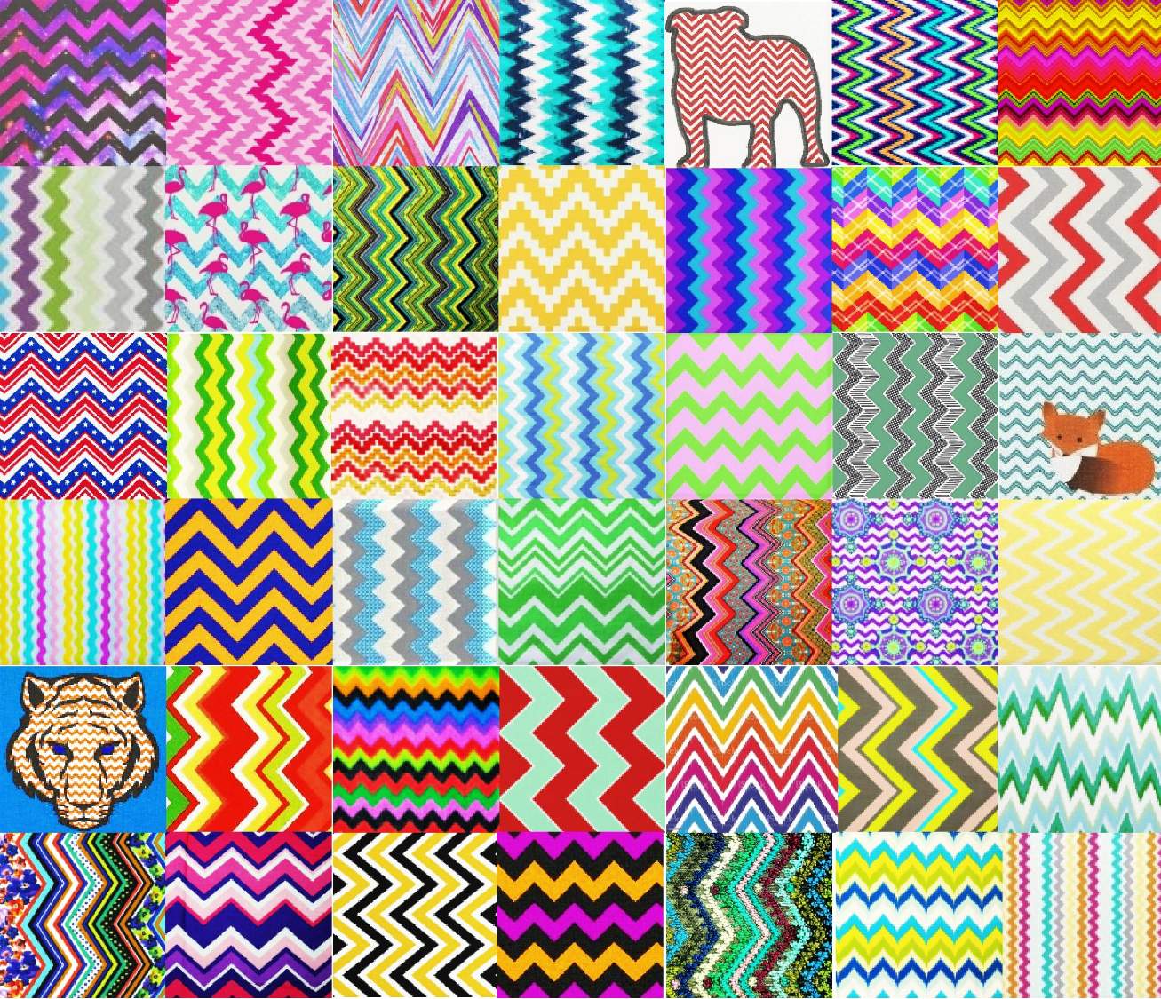 Solve ZIGZAG PATCHWORK 64 jigsaw puzzle online with 72 pieces