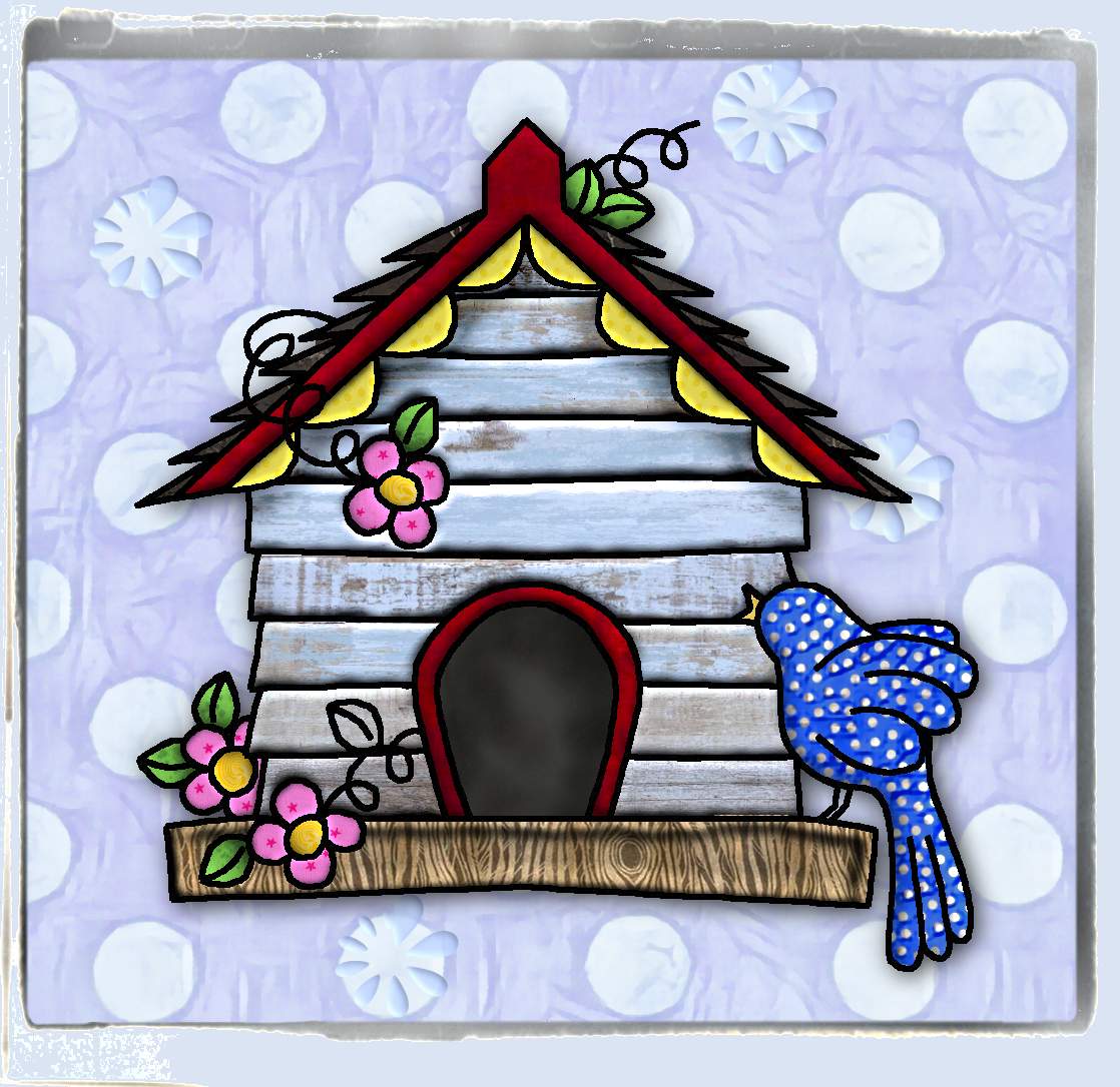 Solve Dotty the Bluebird jigsaw puzzle online with 100 pieces