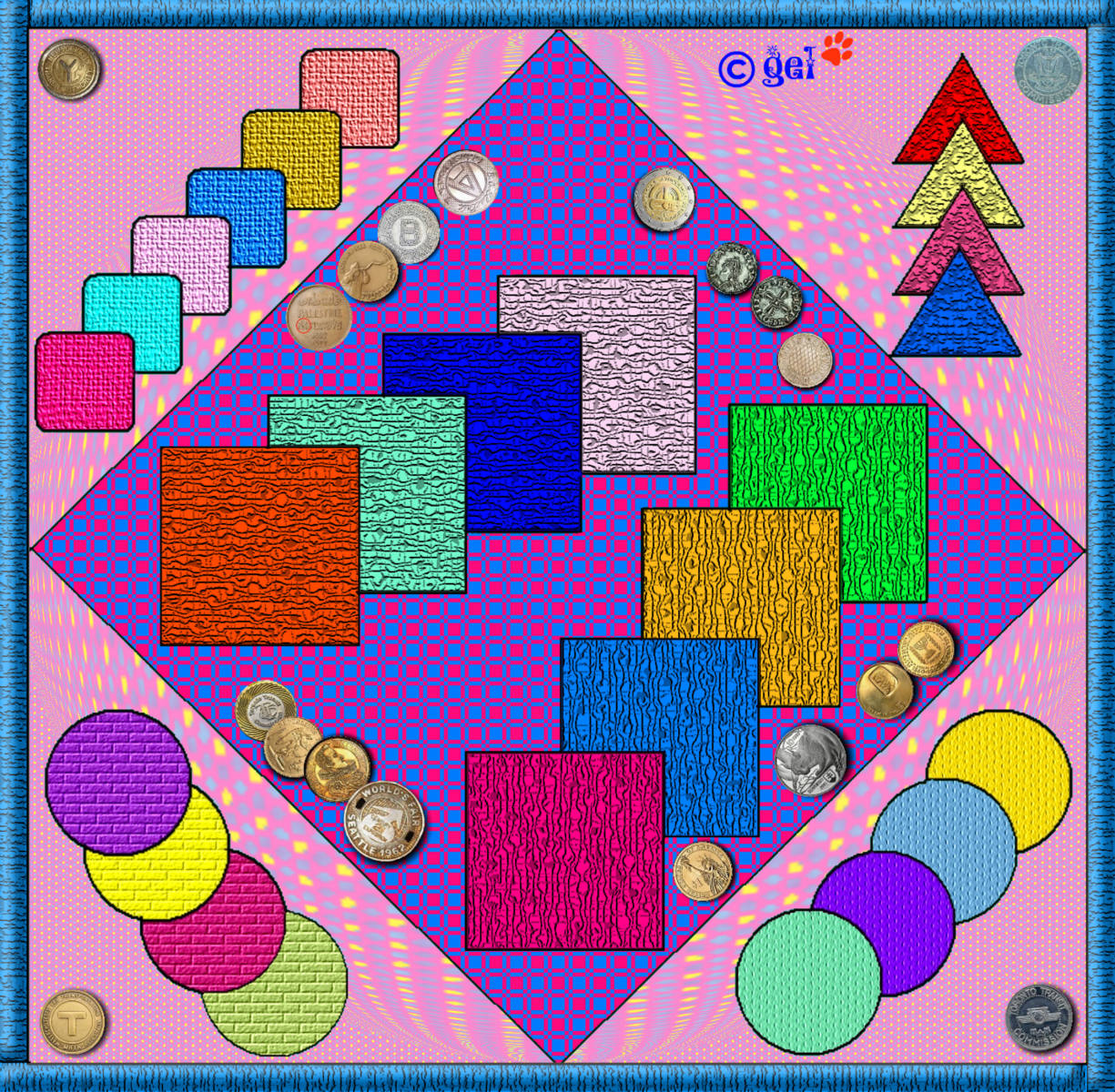 Solve A new game you make the rules jigsaw puzzle online with 256 pieces