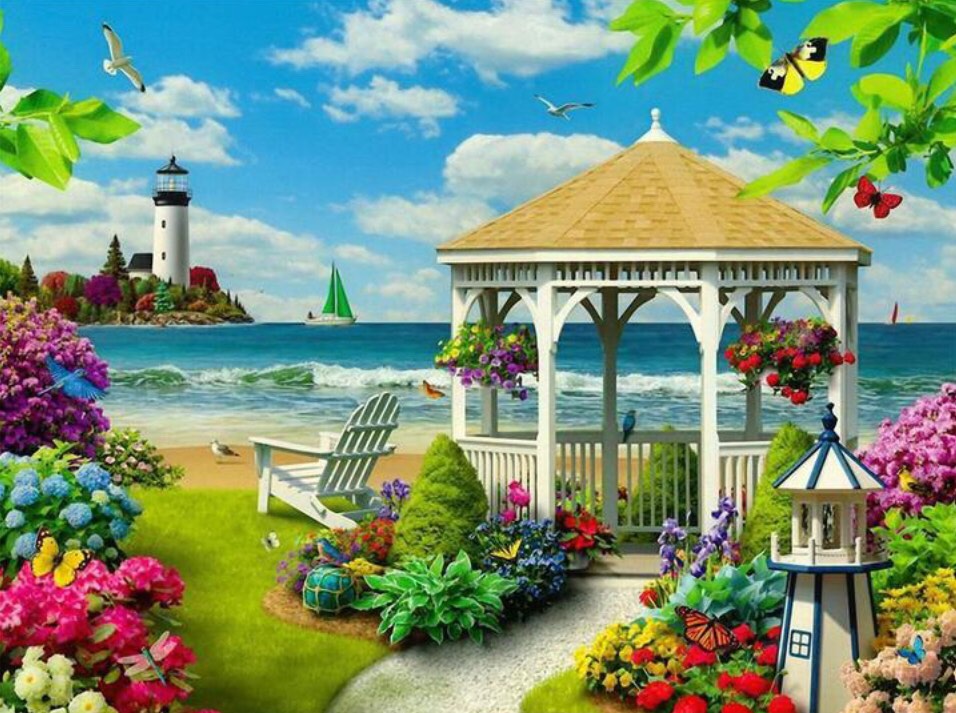 Solve Summer time -puzzle jigsaw puzzle online with 165 pieces