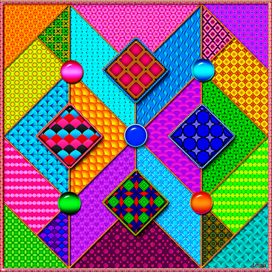 Solve коллаж jigsaw puzzle online with 81 pieces