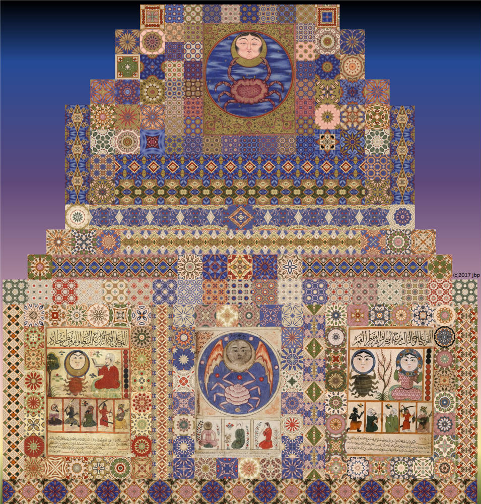 Solve 2017_41 Exoctic zodiac Cancer jigsaw puzzle online with 100 pieces