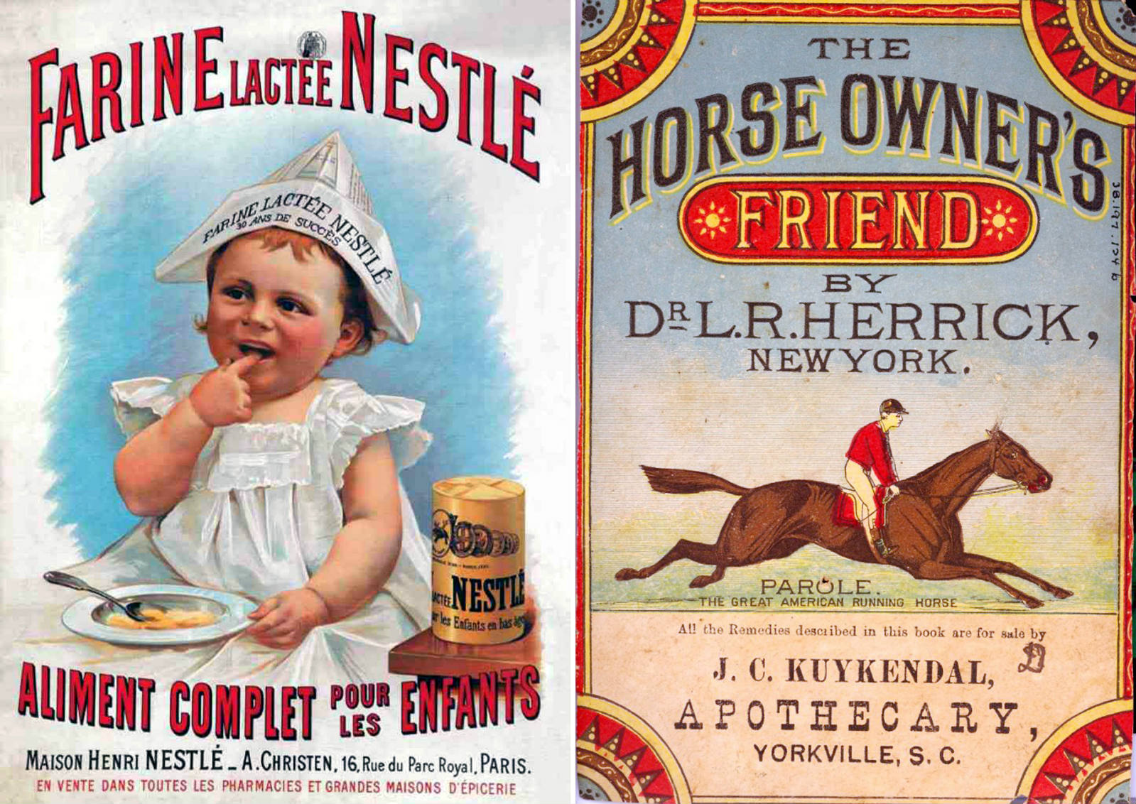 Solve Farine Lagtee Nestle 1800s And The Horse Owner s Friend 1800s 