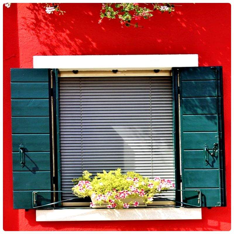 Solve Window with Dark Shutters jigsaw puzzle online with 182 pieces