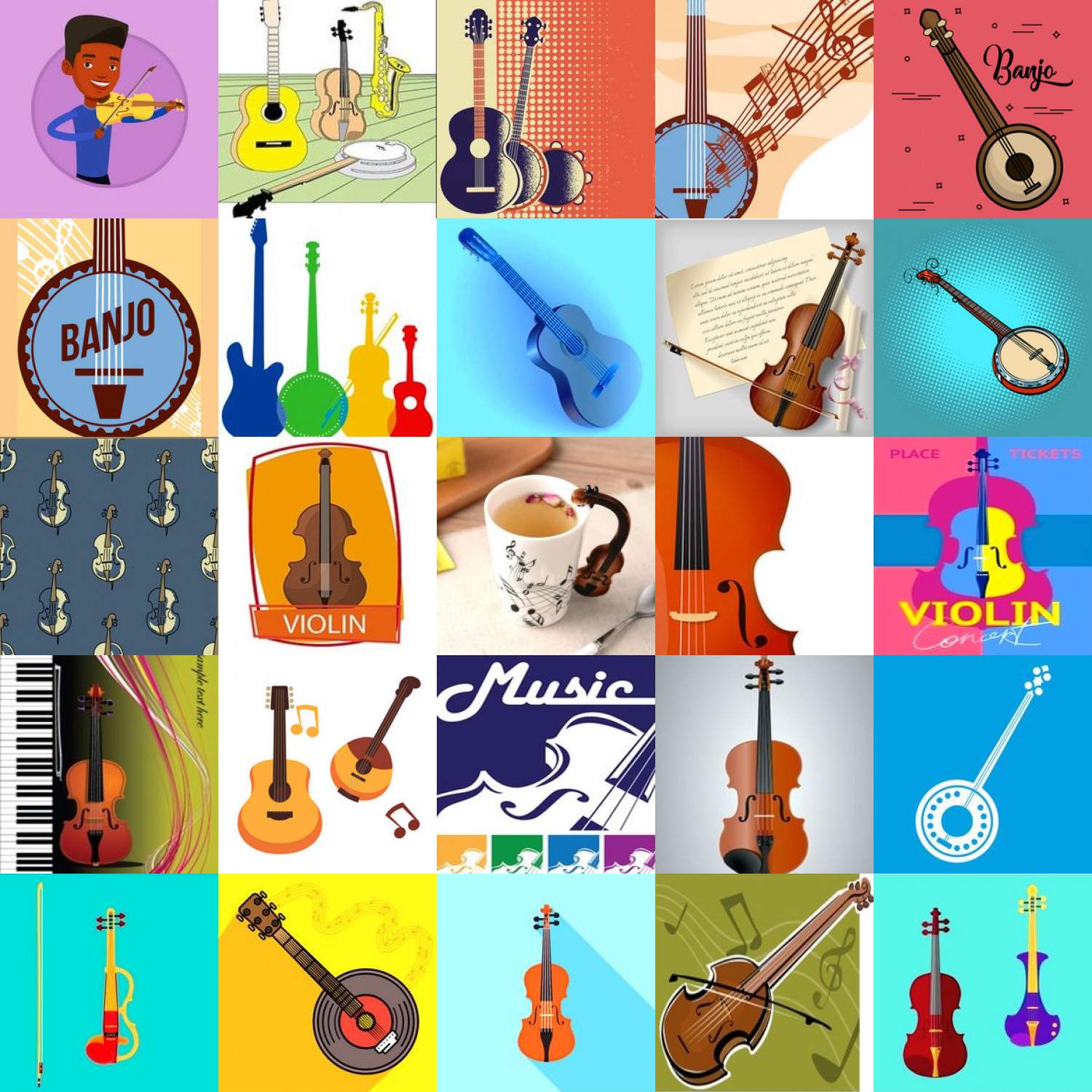 Solve Stringed Instruments 637 jigsaw puzzle online with 529 pieces