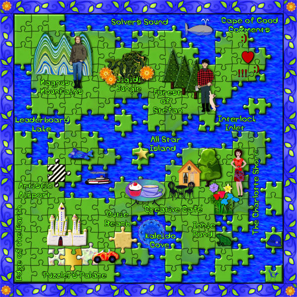 Solve Map of Jigidi Land Republished for Jigidi Appreciation Day jigsaw puzzle online with 9