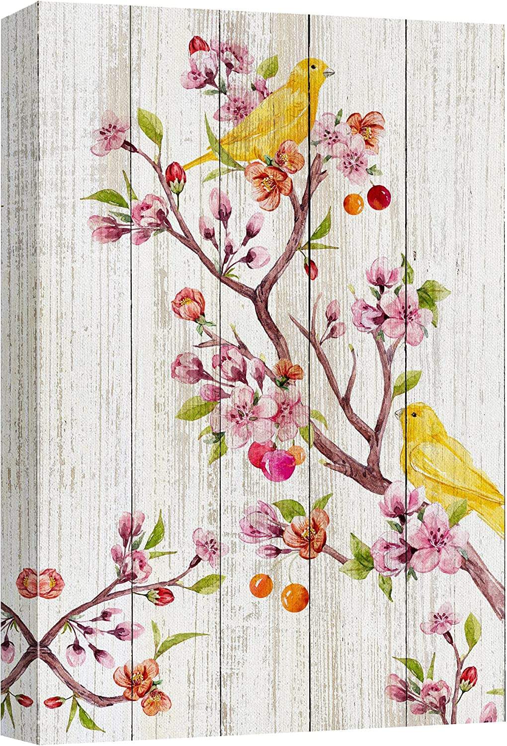 Solve Cherry Blossom Wood Panel jigsaw puzzle online with 176 pieces