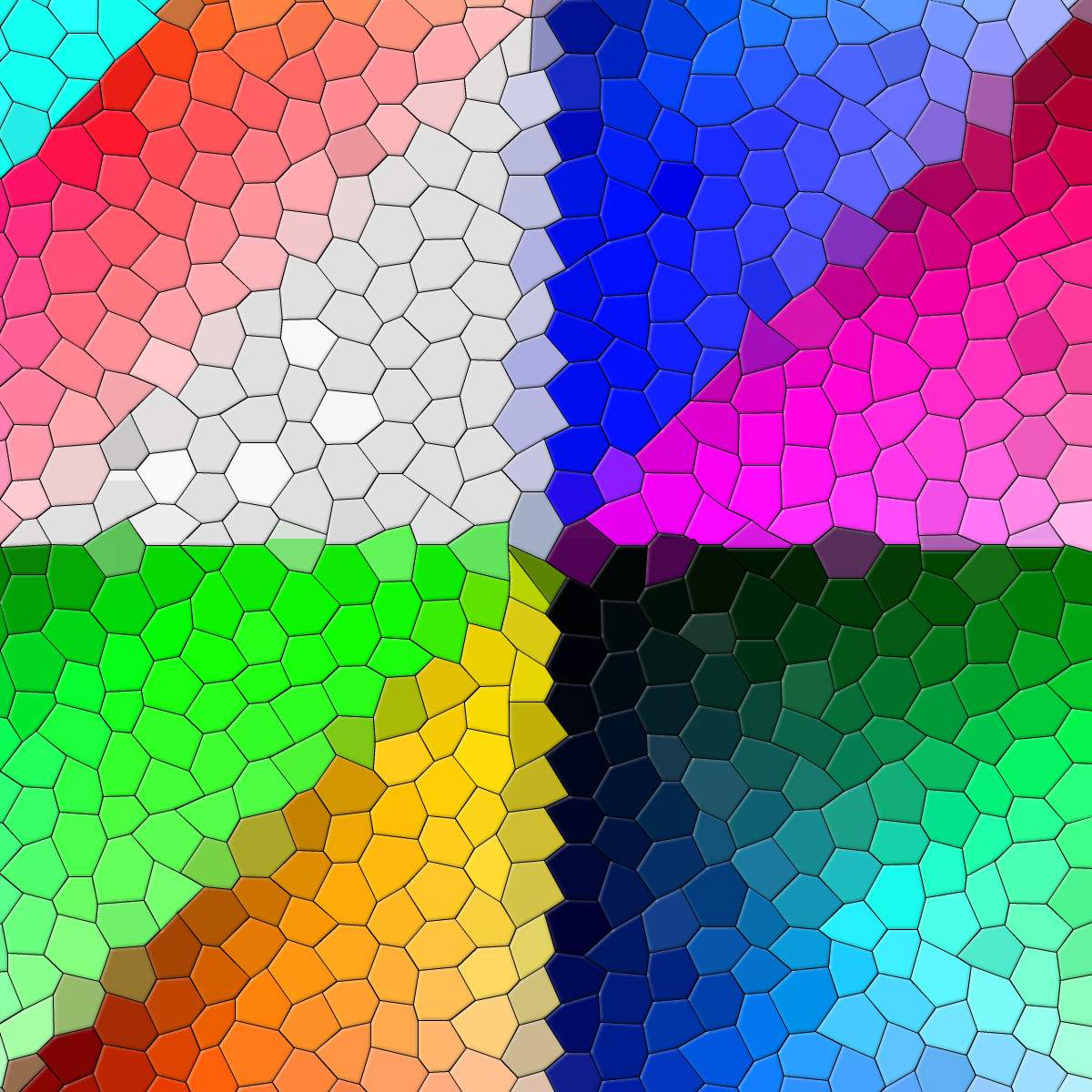 Solve Mosaic jigsaw puzzle online with 100 pieces