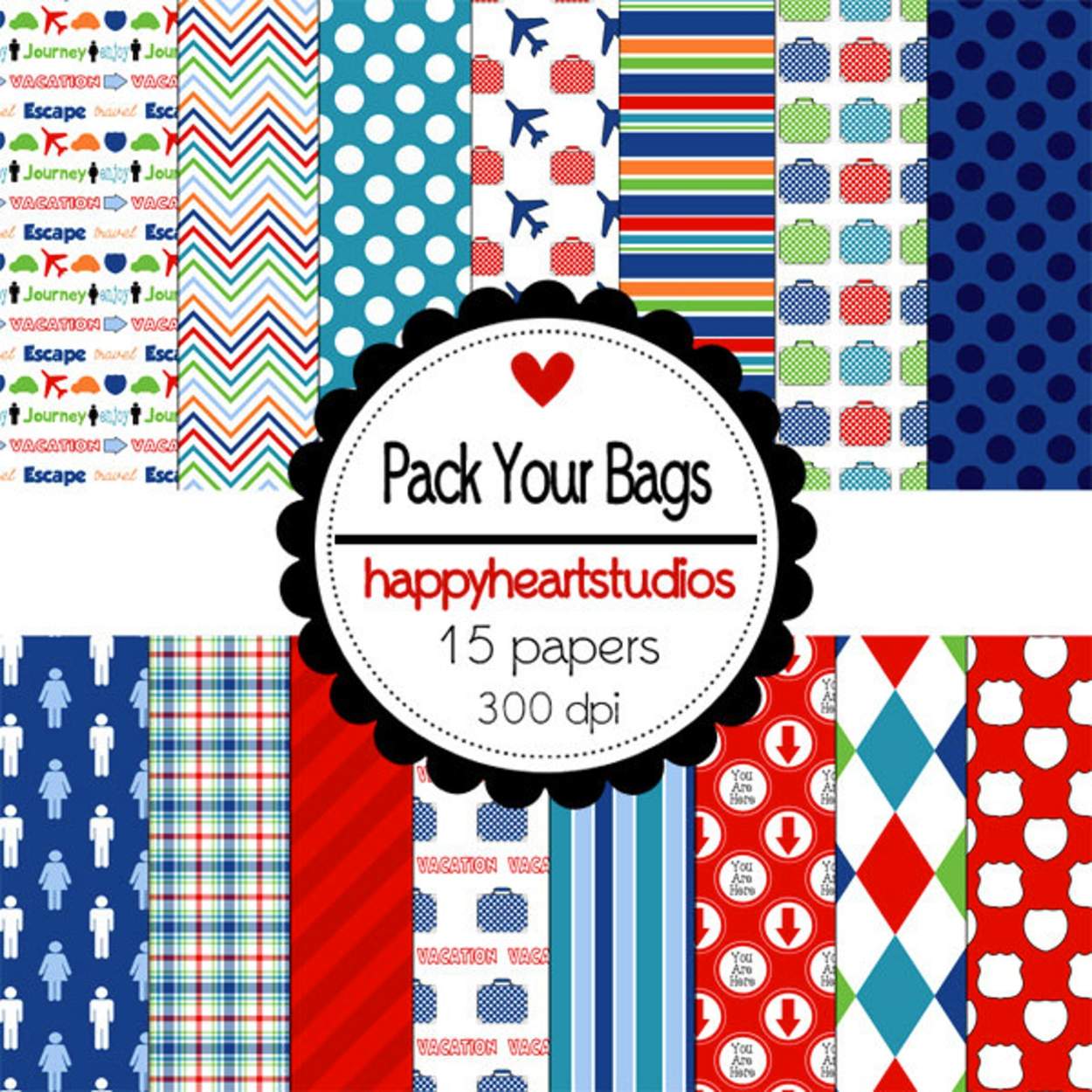 Solve Pack Your Bags jigsaw puzzle online with 100 pieces