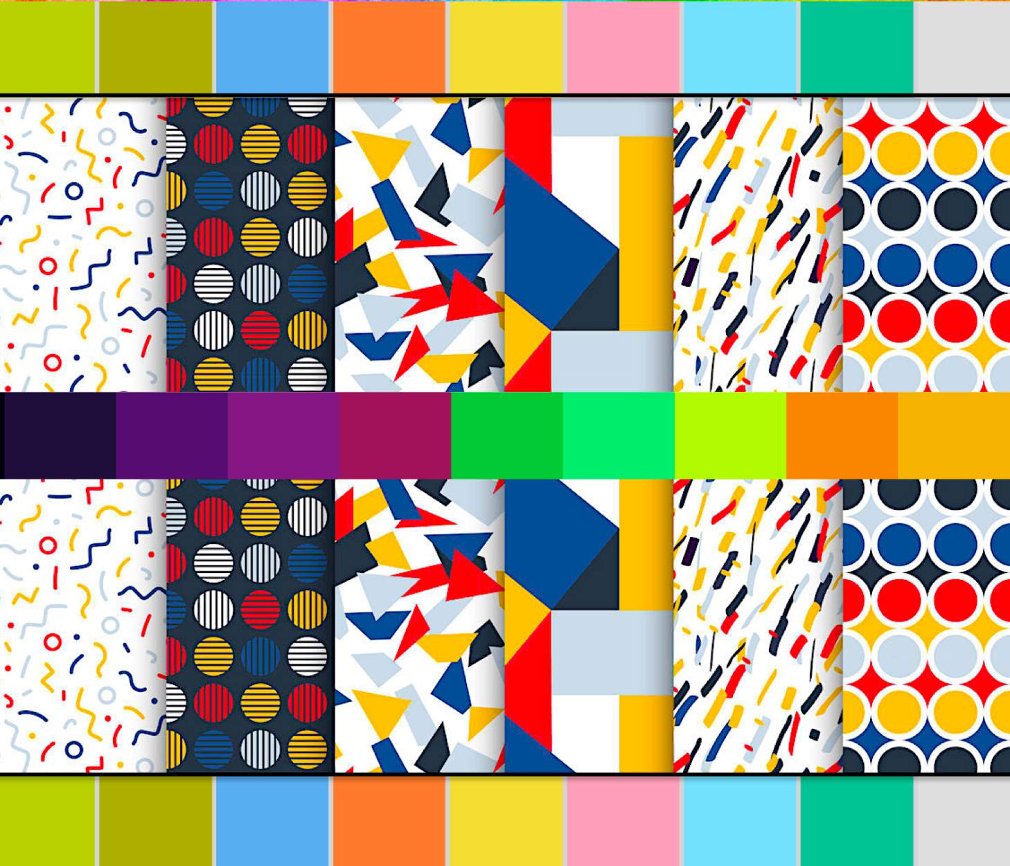 Solve Geometric Patterns jigsaw puzzle online with 120 pieces