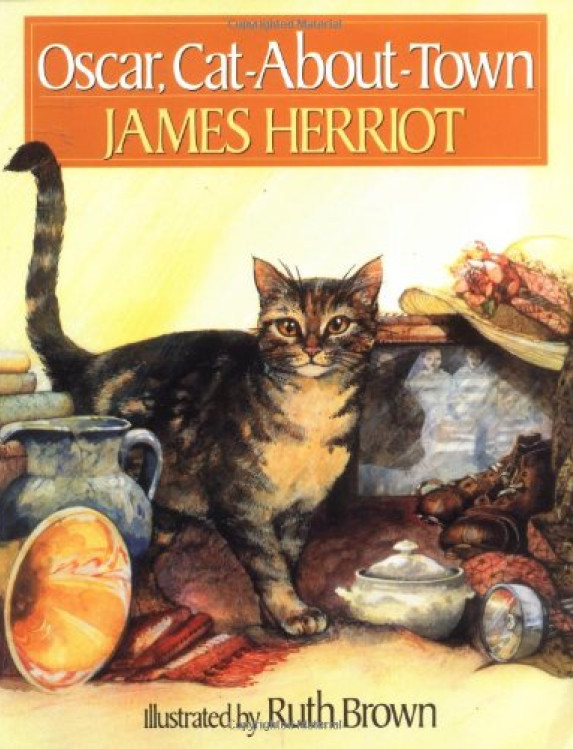 Oscar, Cat-About-Town By James Herriot – Hardcover Revised Edition – VERY GOOD Condition