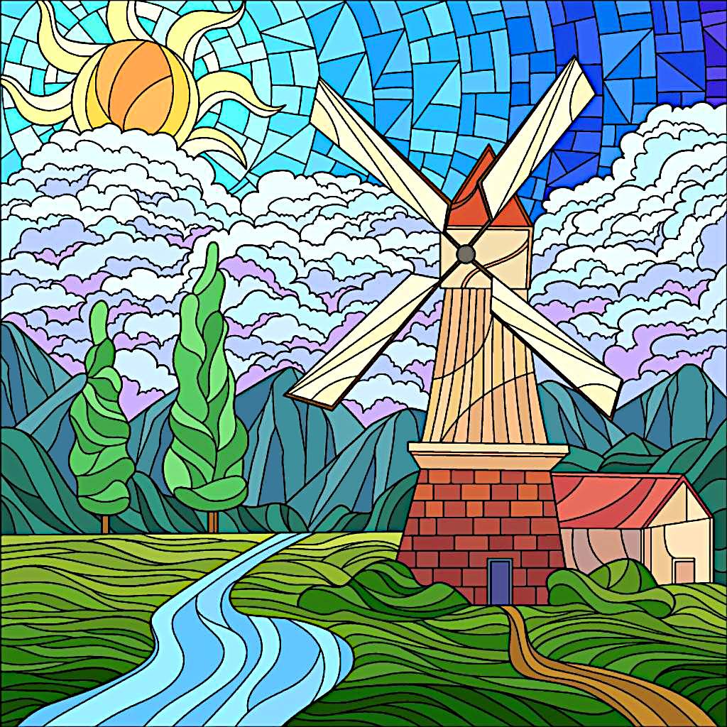 Solve 198 Another Paint by Number jigsaw puzzle online with 64 pieces