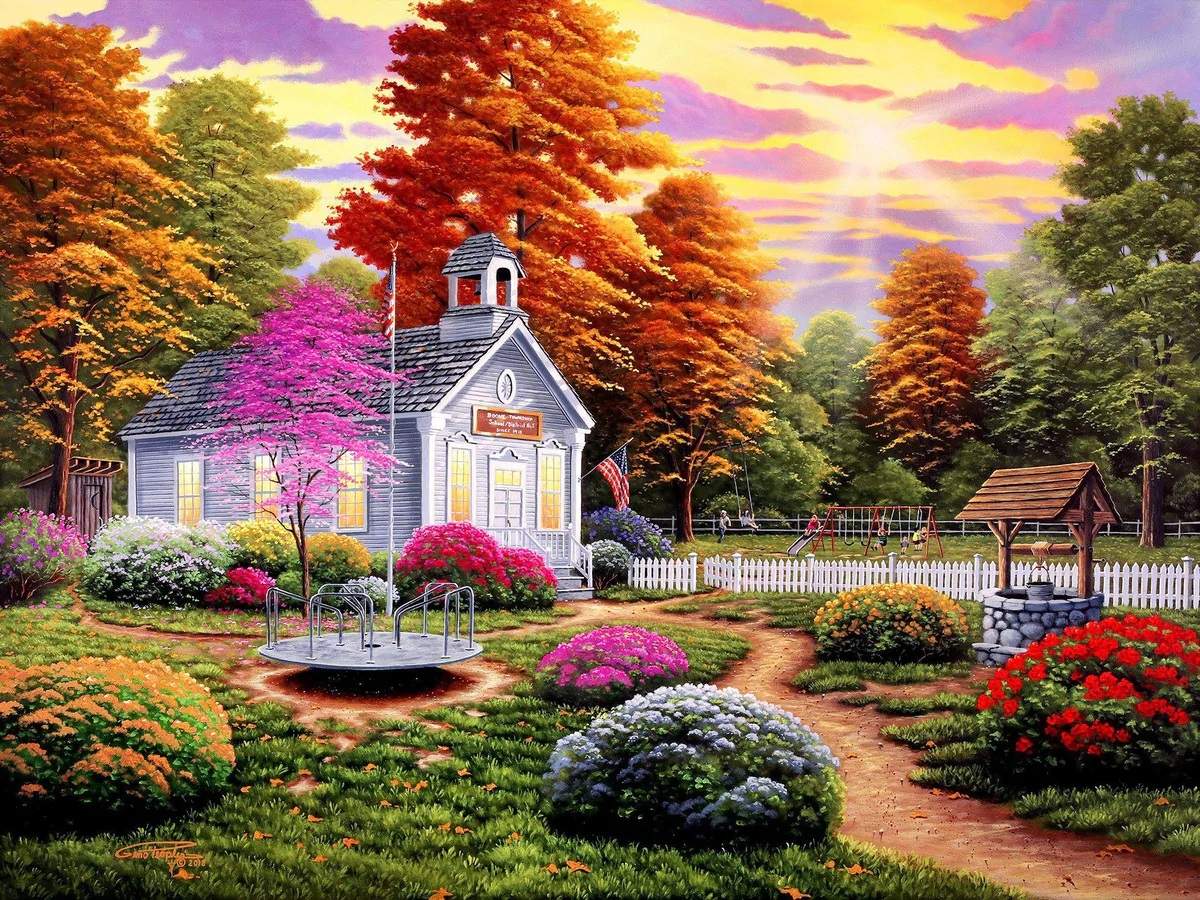 Solve Recess jigsaw puzzle online with 204 pieces