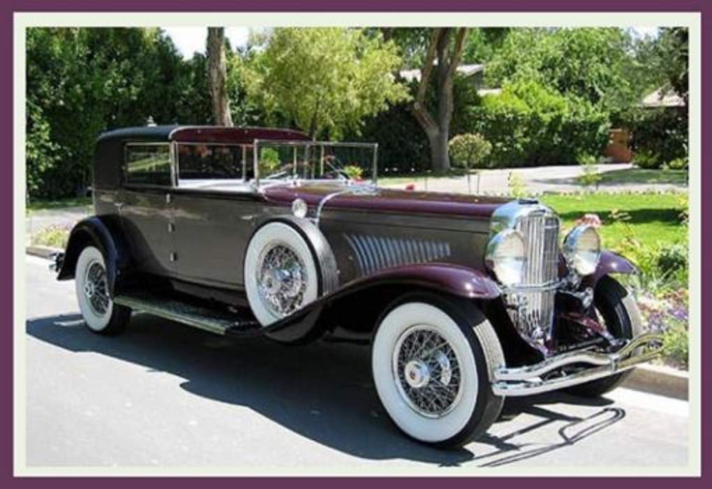 Solve 1931 Duesenberg Model J Town Car chassis by Murphy jigsaw puzzle