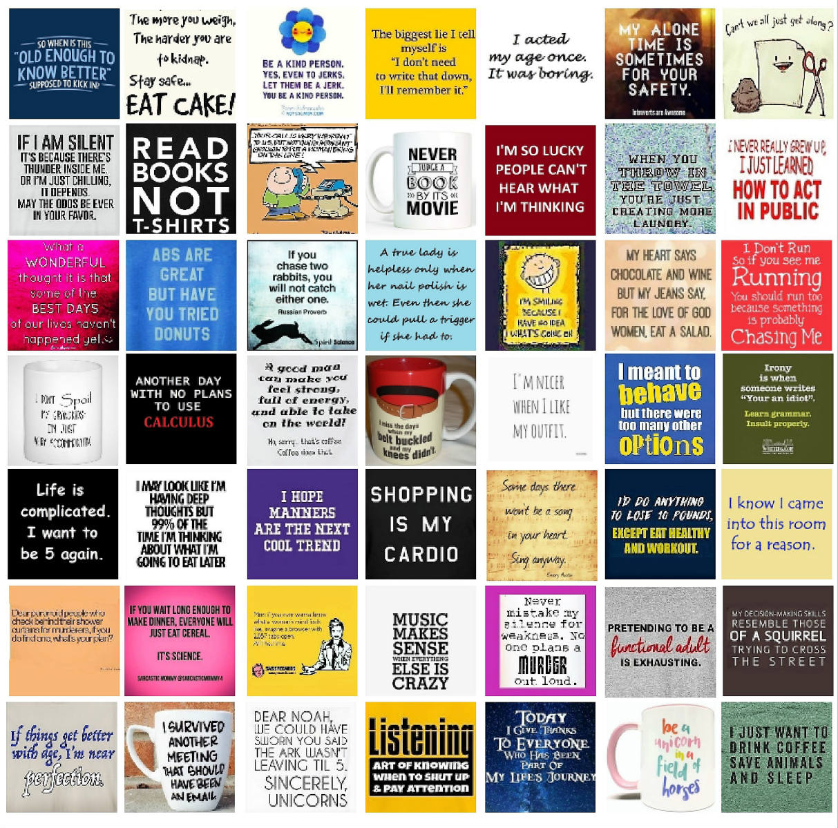 Solve WISH I'D SAID THAT! jigsaw puzzle online with 256 pieces