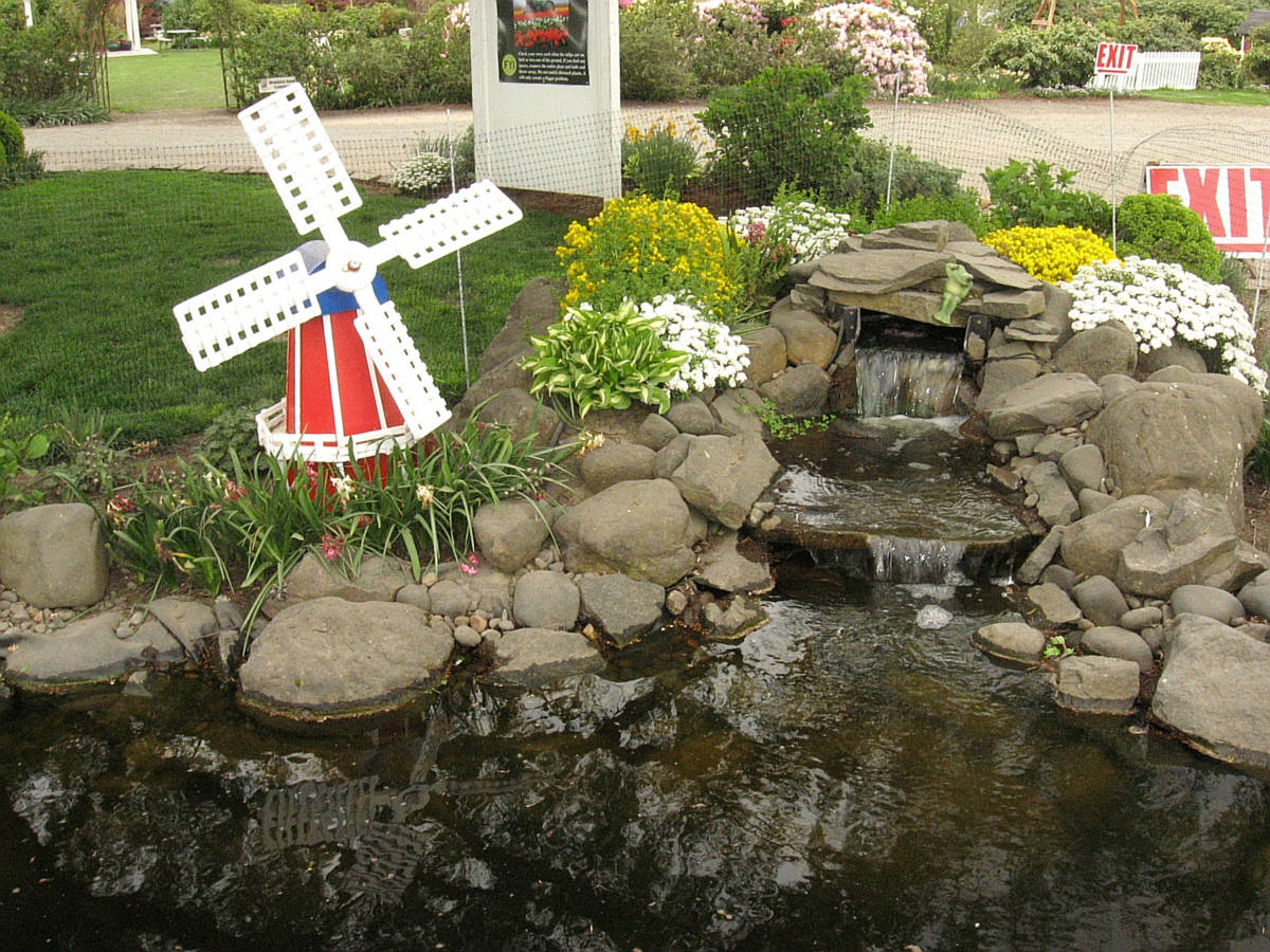 Solve Wooden Shoe Tulip Fest 50 jigsaw puzzle online with 48 pieces