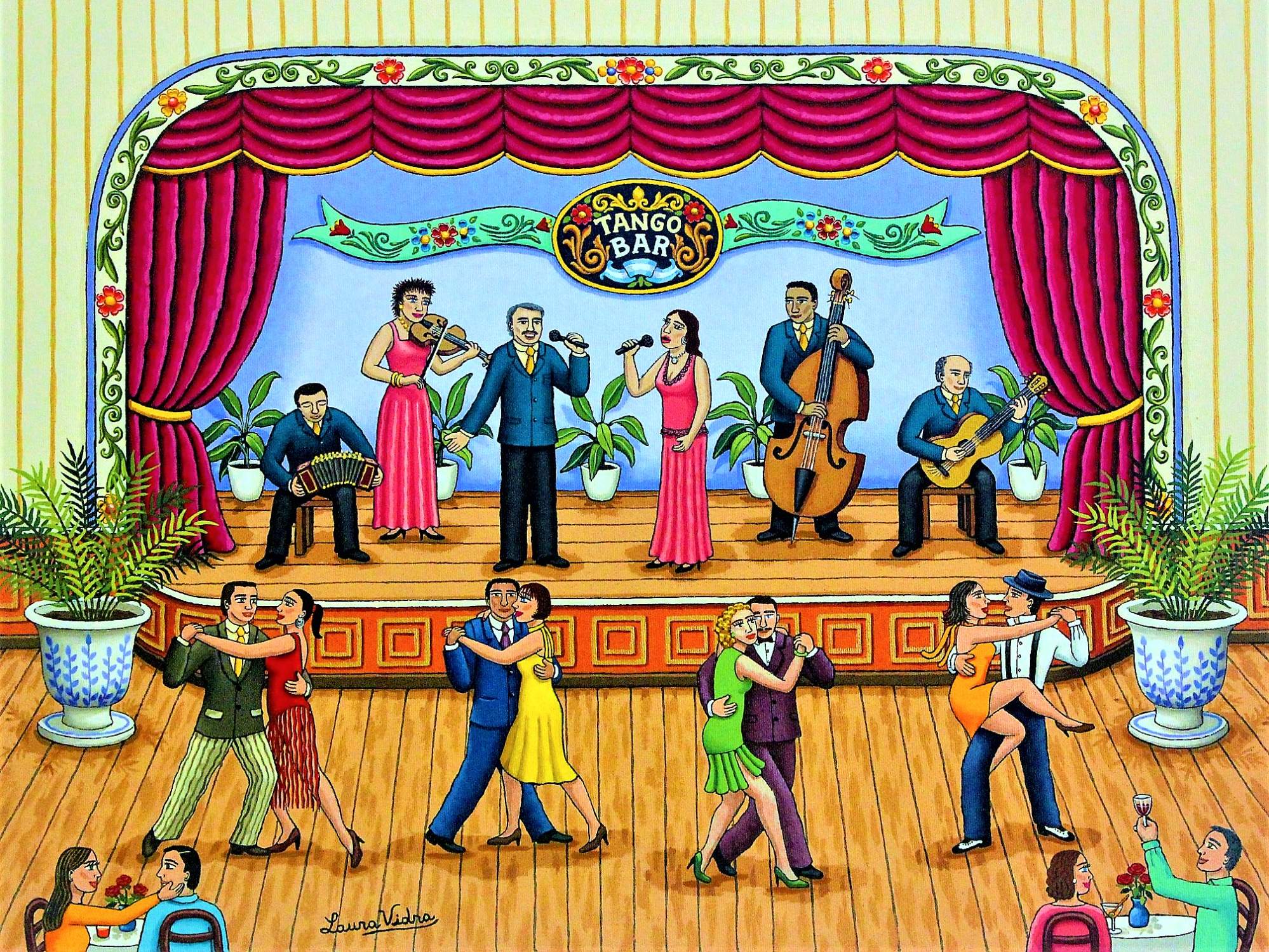 Solve Tango Band Jigsaw Puzzle Online With 352 Pieces Solve tango band jigsaw puzzle online with 352 pieces