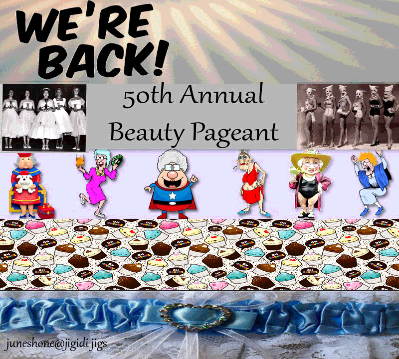 Solve 50th anniversary of the Miss Swiss Cheese beauty pageant jigsaw puzzle online with 90 pieces