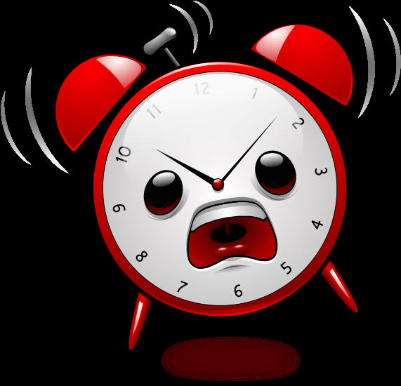 Solve Alarm clock clip art jigsaw puzzle online with 9 pieces