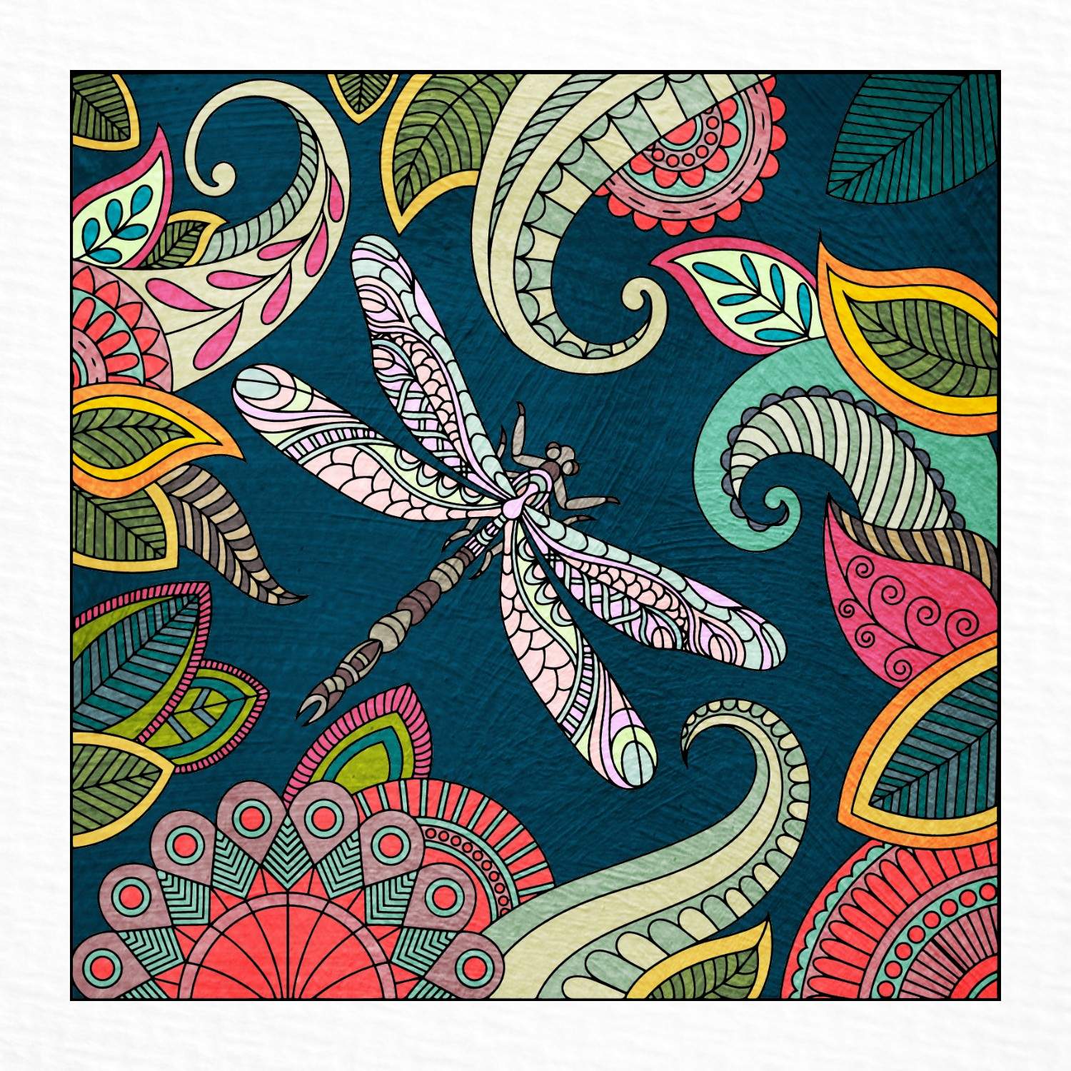 Solve Artwork Dragonfly jigsaw puzzle online with 144 pieces