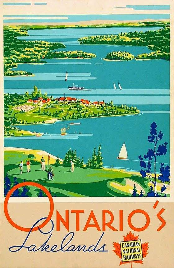 Solve Ontario Lakes jigsaw puzzle online with 126 pieces