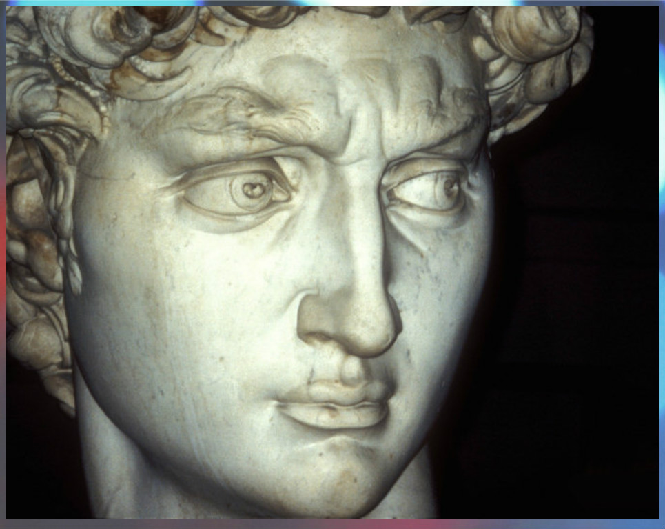 Solve Michelangelo, David jigsaw puzzle online with 48 pieces