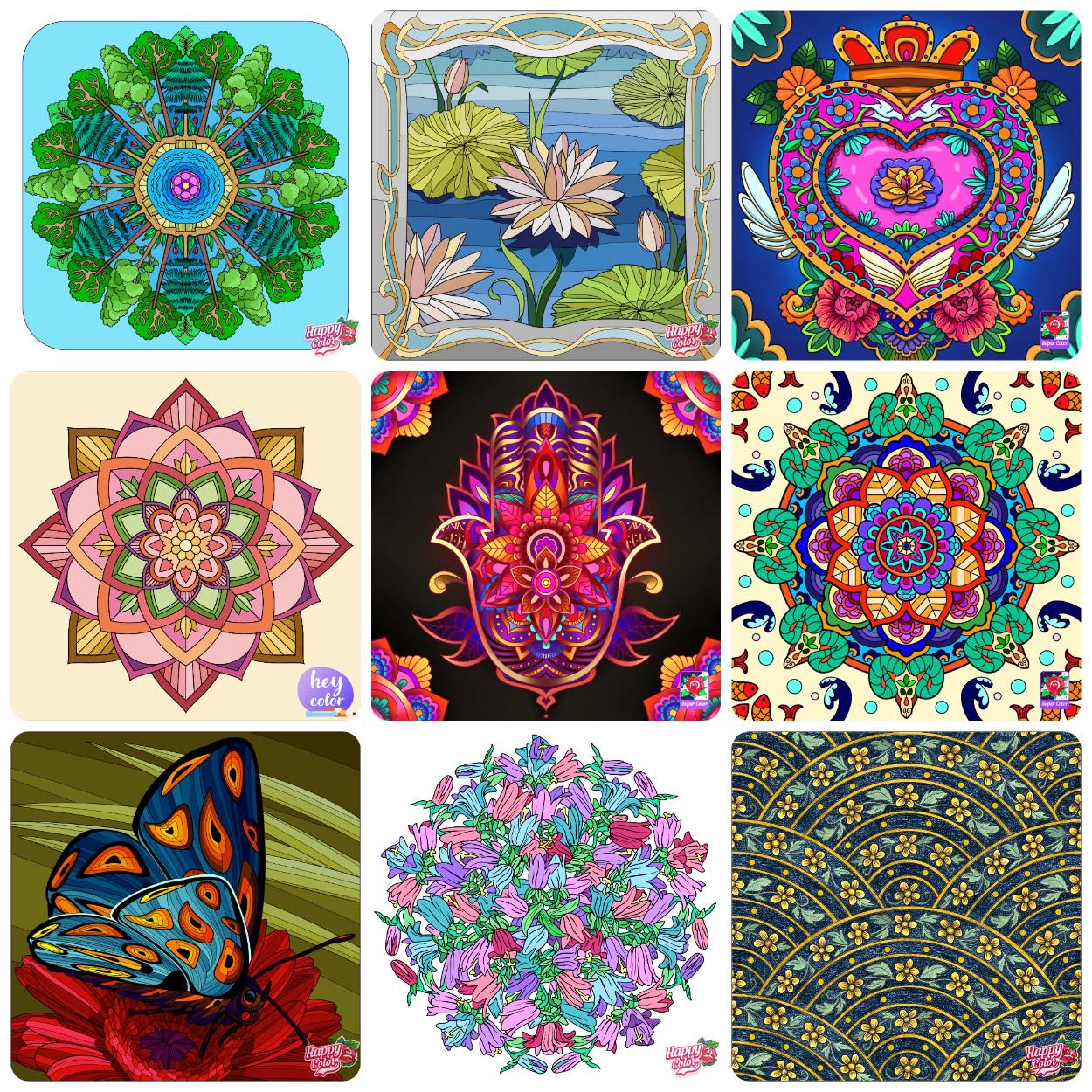 Solve Some more paintbynumber jigsaw puzzle online with 100 pieces