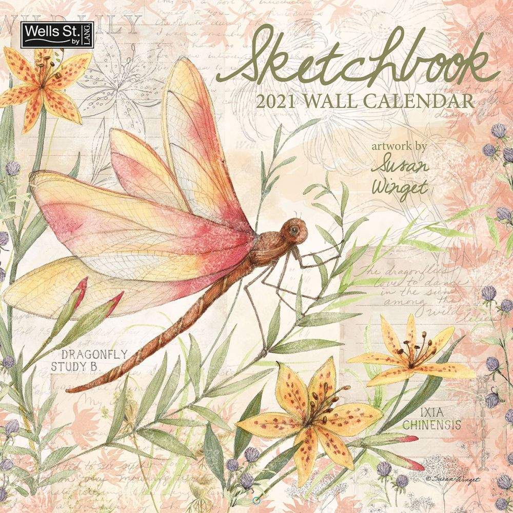 Solve Wells St 2021 Wall Calendar Sketchbook jigsaw puzzle online with