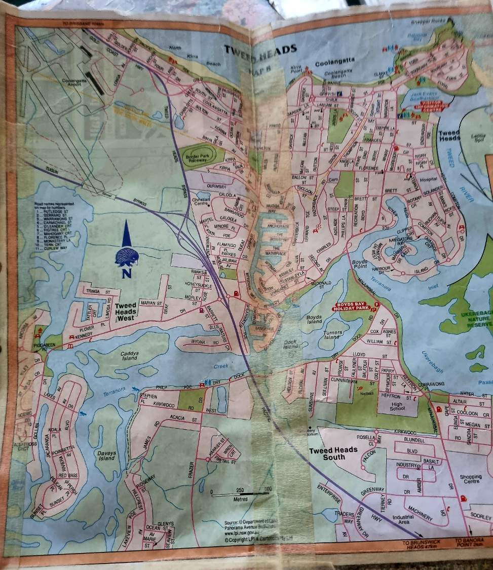 Jigsaw Puzzle | Map of Tweed Heads | 30 pieces | Jigidi