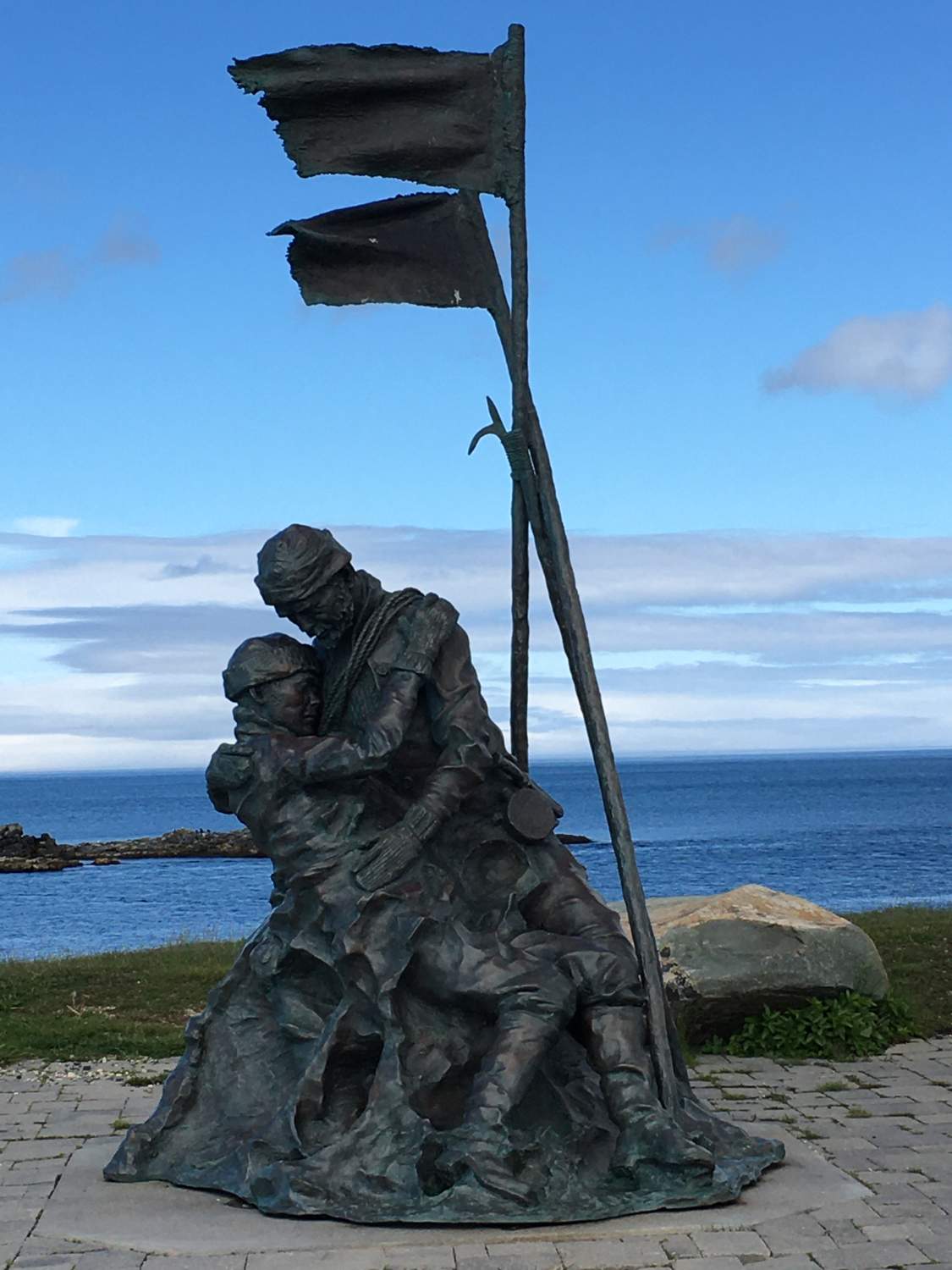 Solve Sealers Memorial Statue, Elliston, NL jigsaw puzzle online with
