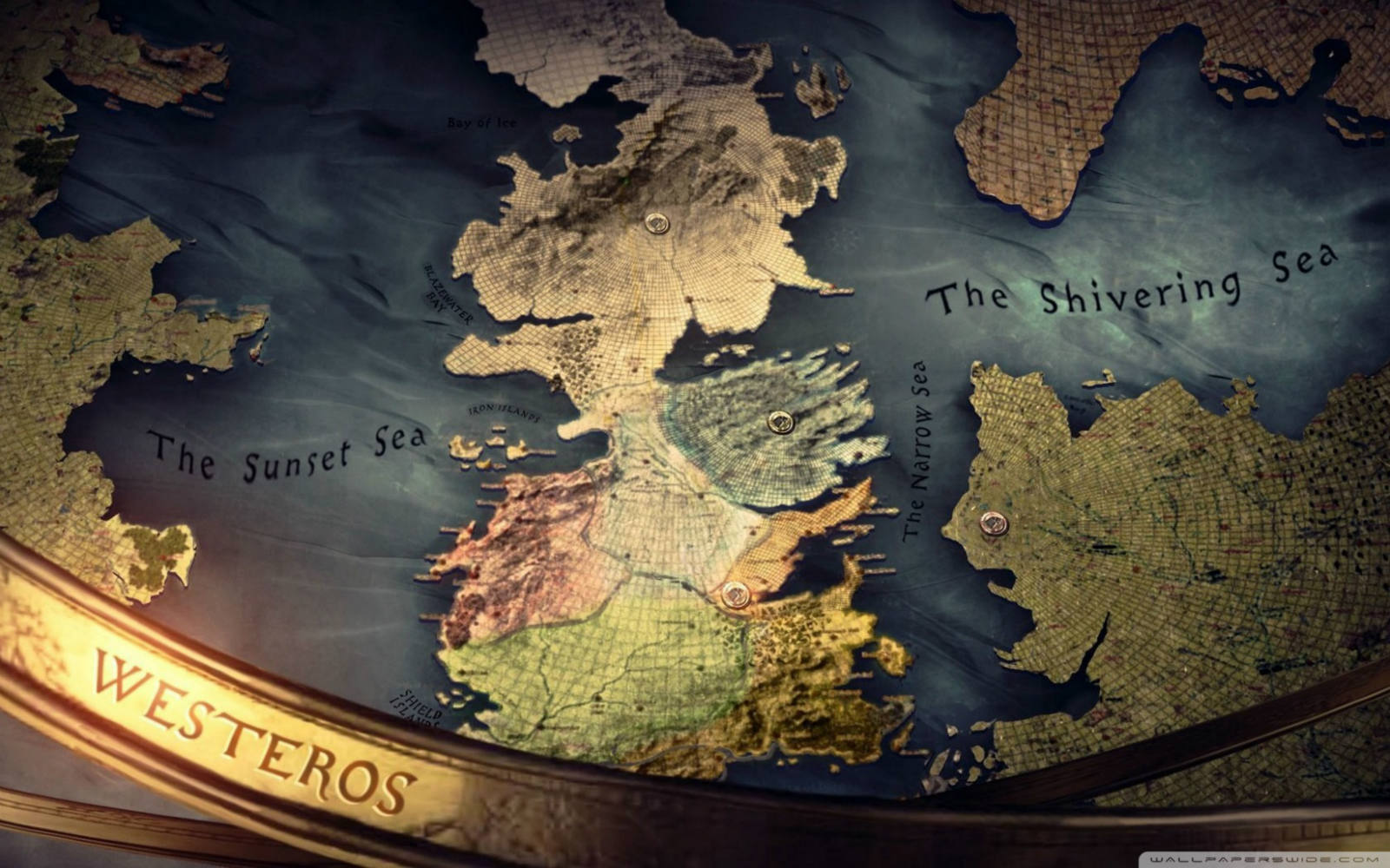 Solve Westeros Map (MEGA Size) jigsaw puzzle online with 416 pieces