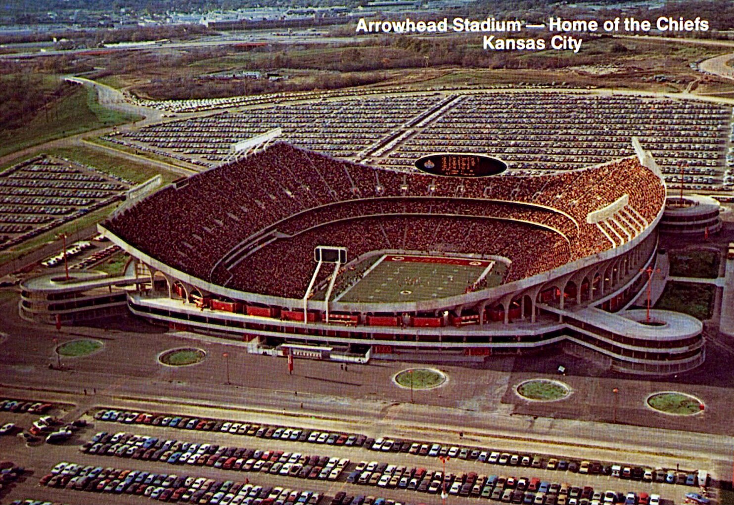 Solve Arrowhead Stadium, home to the Kansas City Chiefs jigsaw puzzle
