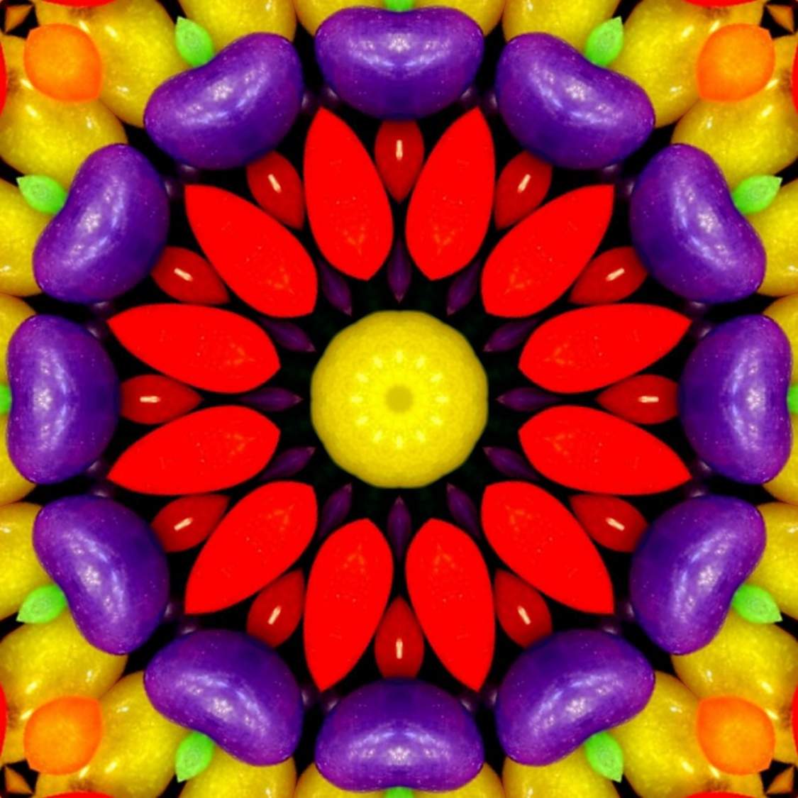 Solve 671 colours small jigsaw puzzle online with 36 pieces