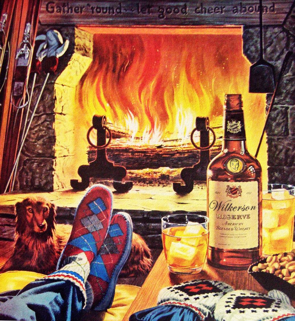 Solve Fireplace jigsaw puzzle online with 110 pieces