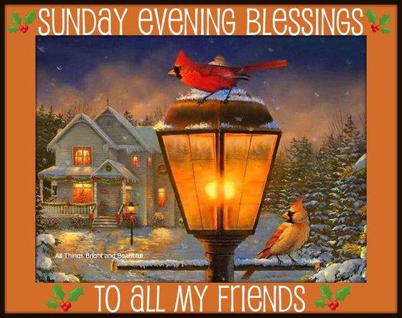Solve Good Night Sunday Evening Blessings Jigsaw Puzzle Online With 63 Pieces