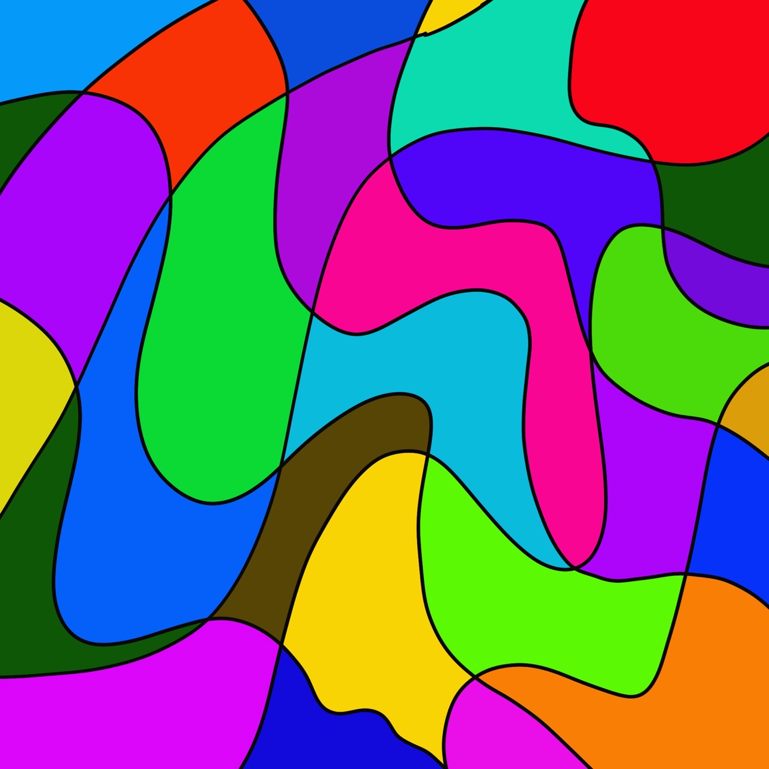 Solve Squiggly Squares Jigsaw Puzzle Online With 144 Pieces