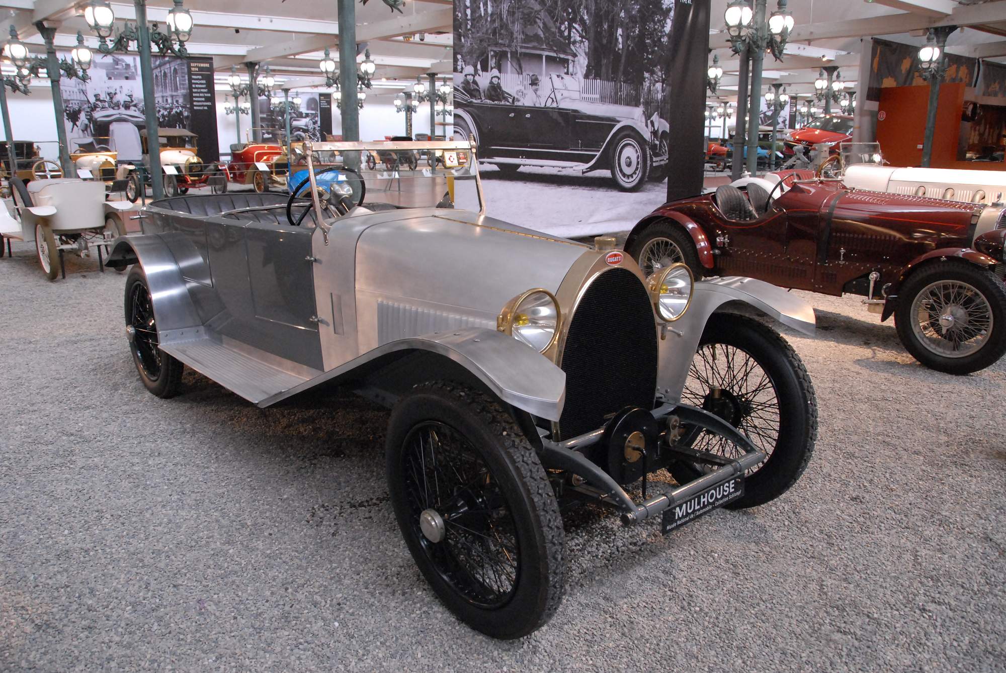 Jigsaw Puzzle 1921 Bugatti type 28 chassis 5001 prototype torpédo