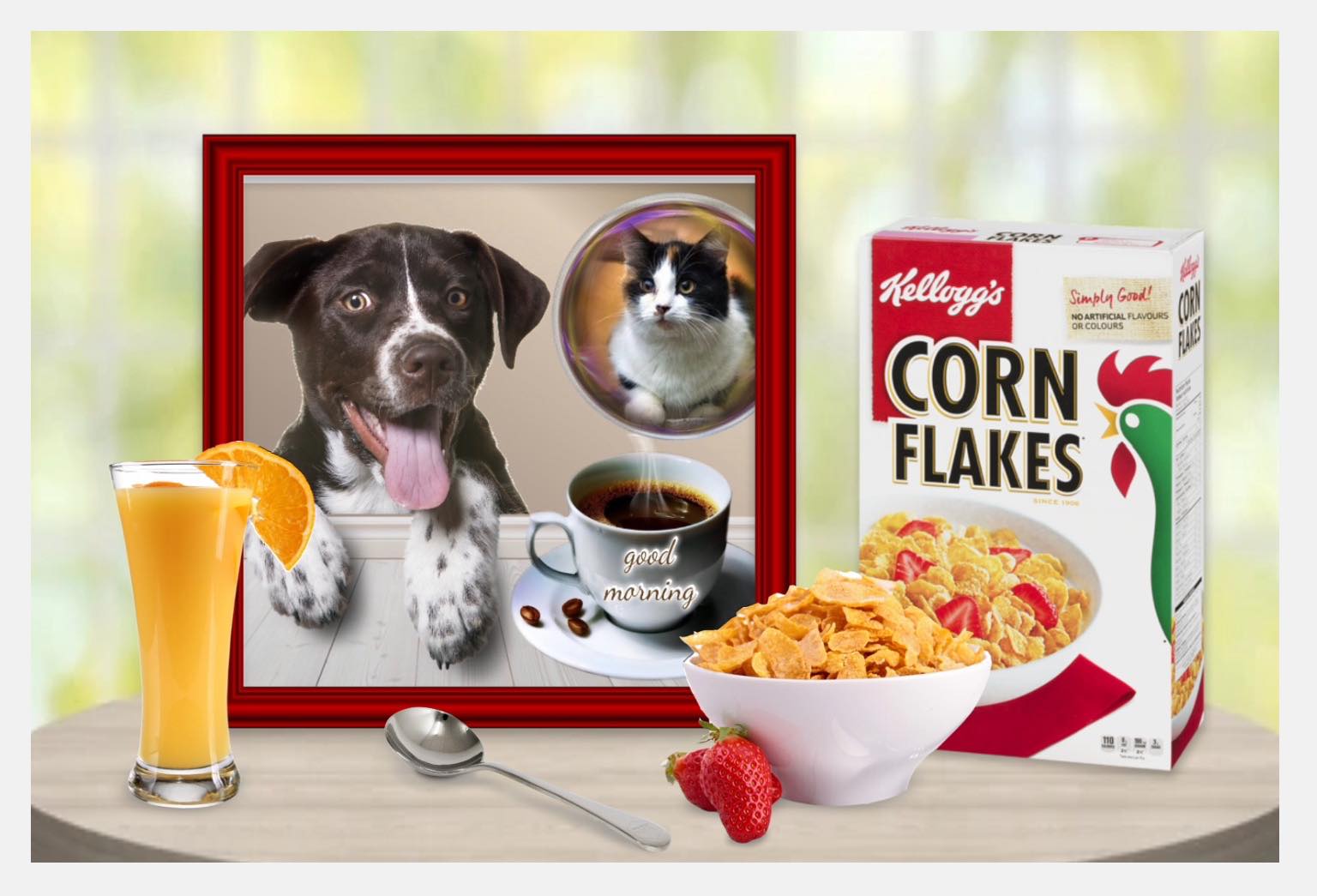 Solve corn flakes jigsaw puzzle online with 280 pieces