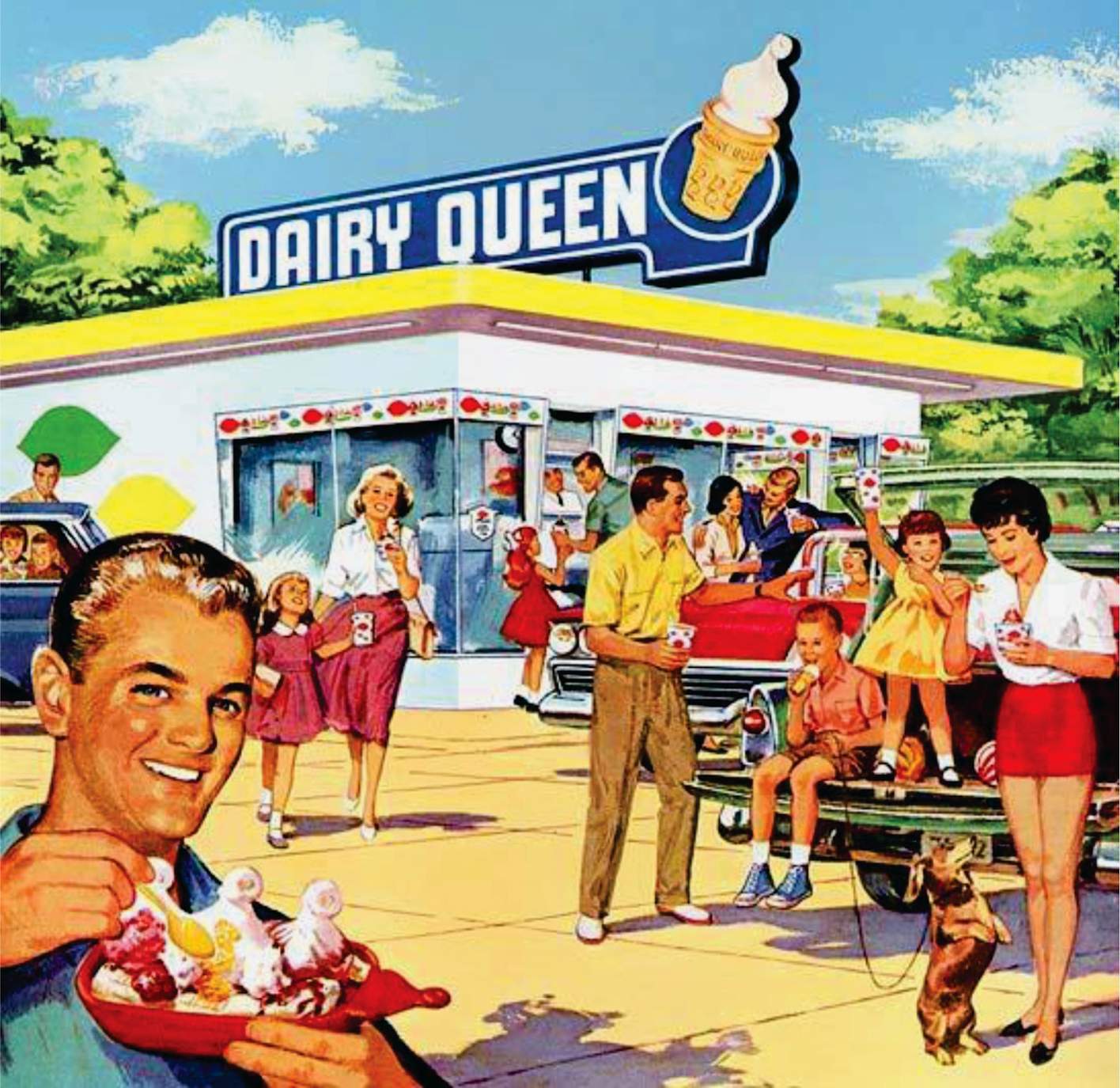 Solve Dairy Queen jigsaw puzzle online with 121 pieces
