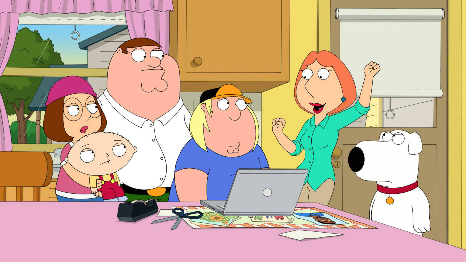 Solve Family Guy jigsaw puzzle online with 405 pieces