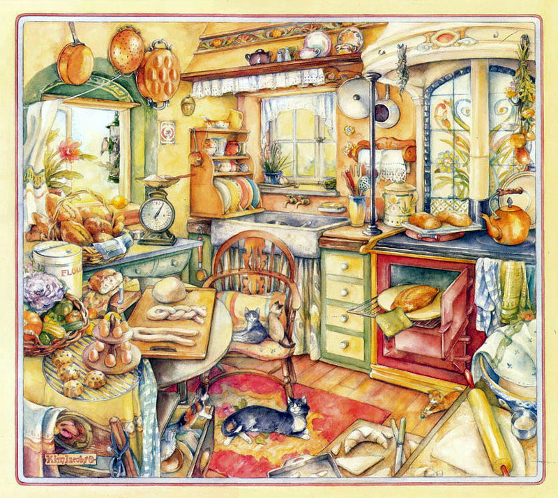 Solve Kim Jacobs art jigsaw puzzle online with 72 pieces