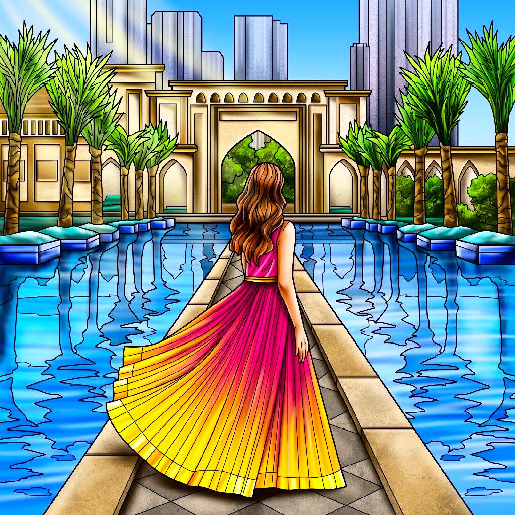 Solve Dream world jigsaw puzzle online with 100 pieces