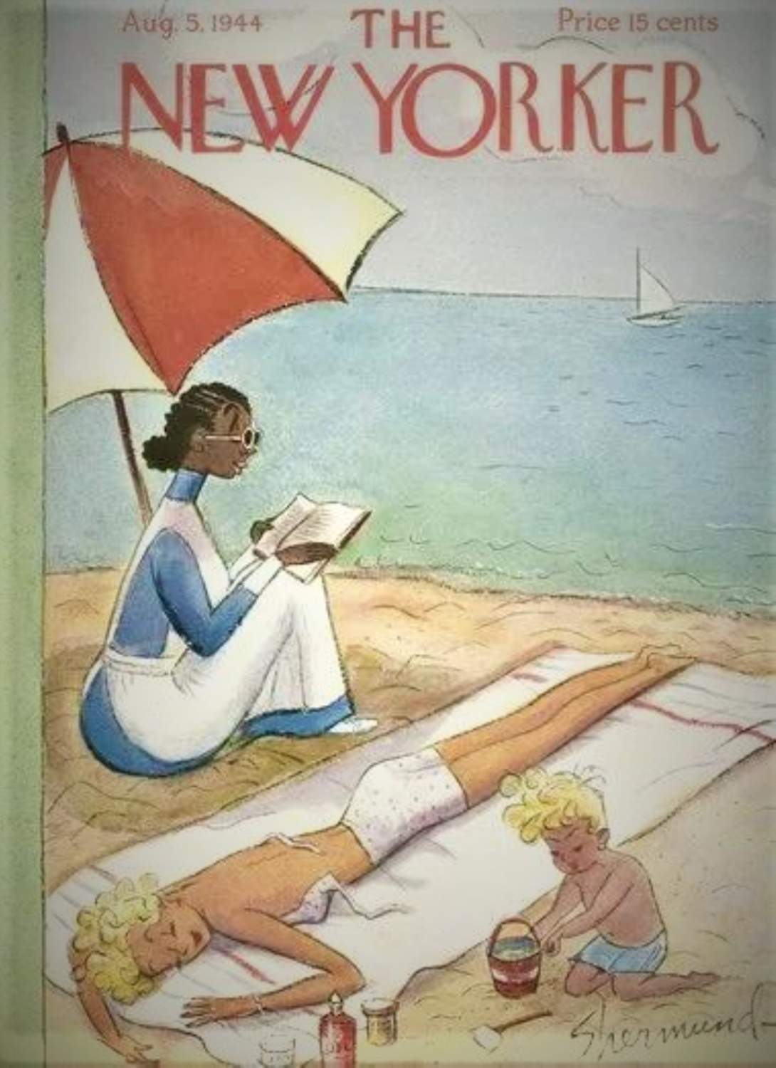 Solve New Yorker Cover Barbara Shermund (American, 18991978) jigsaw