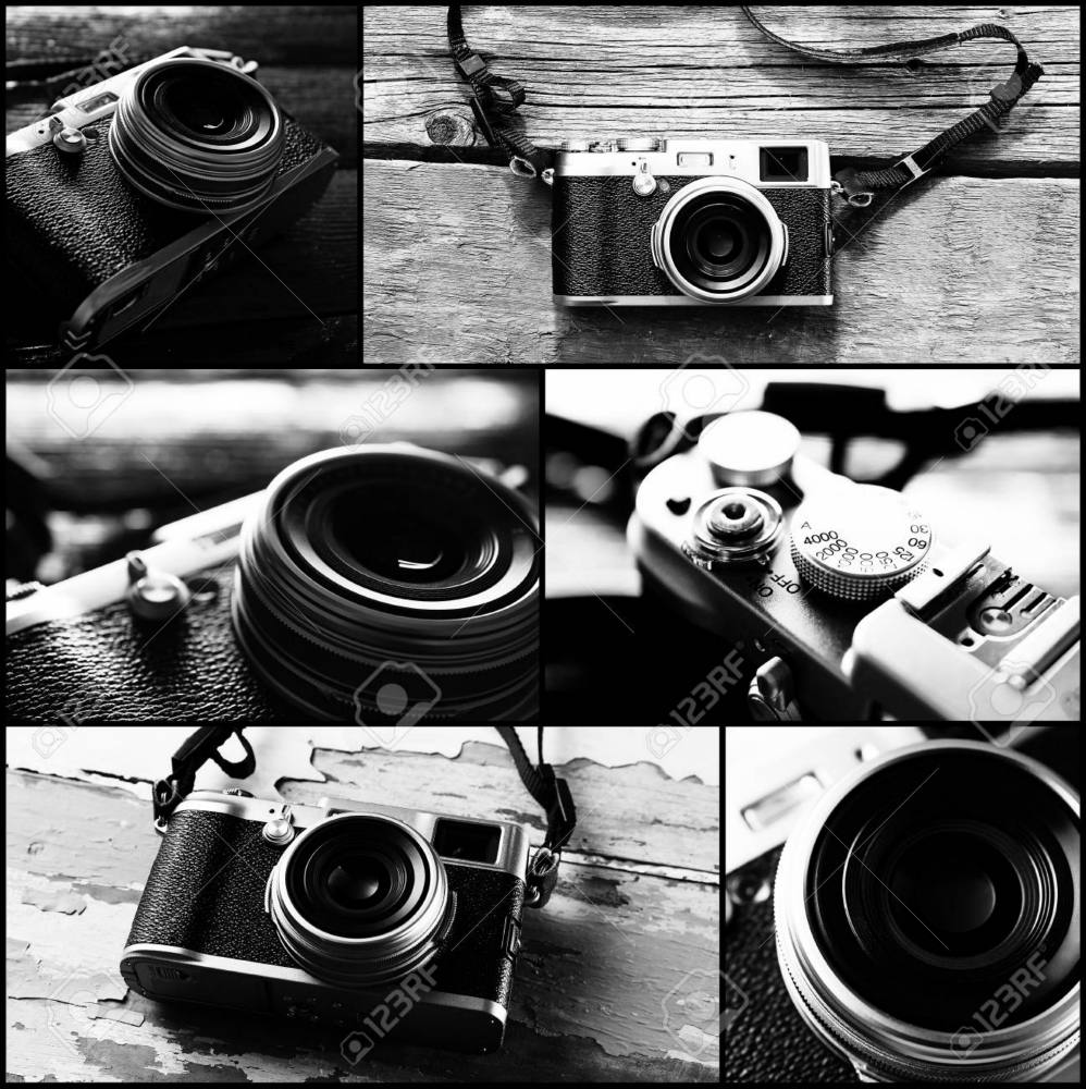 Solve Retro Cameras jigsaw puzzle online with 100 pieces