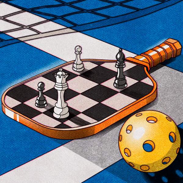 Solve pickleball, yall jigsaw puzzle online with 110 pieces